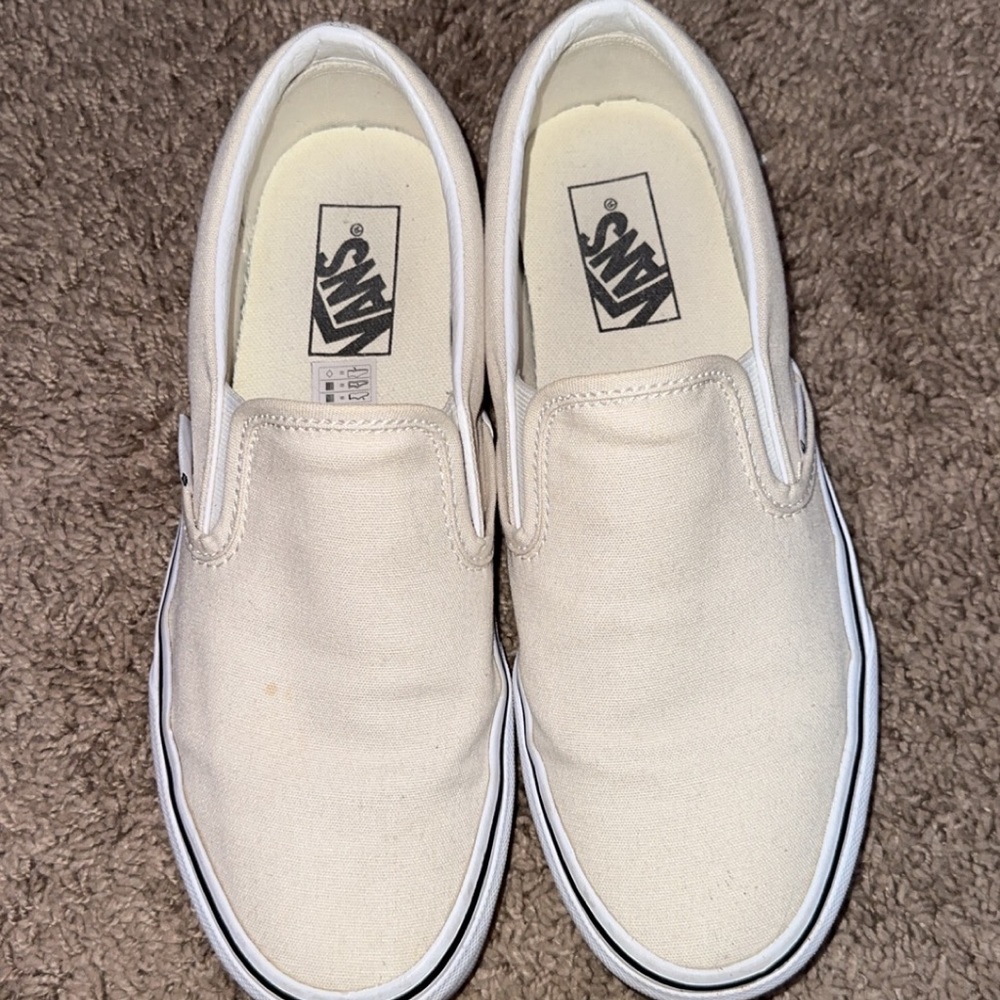 Cream vans